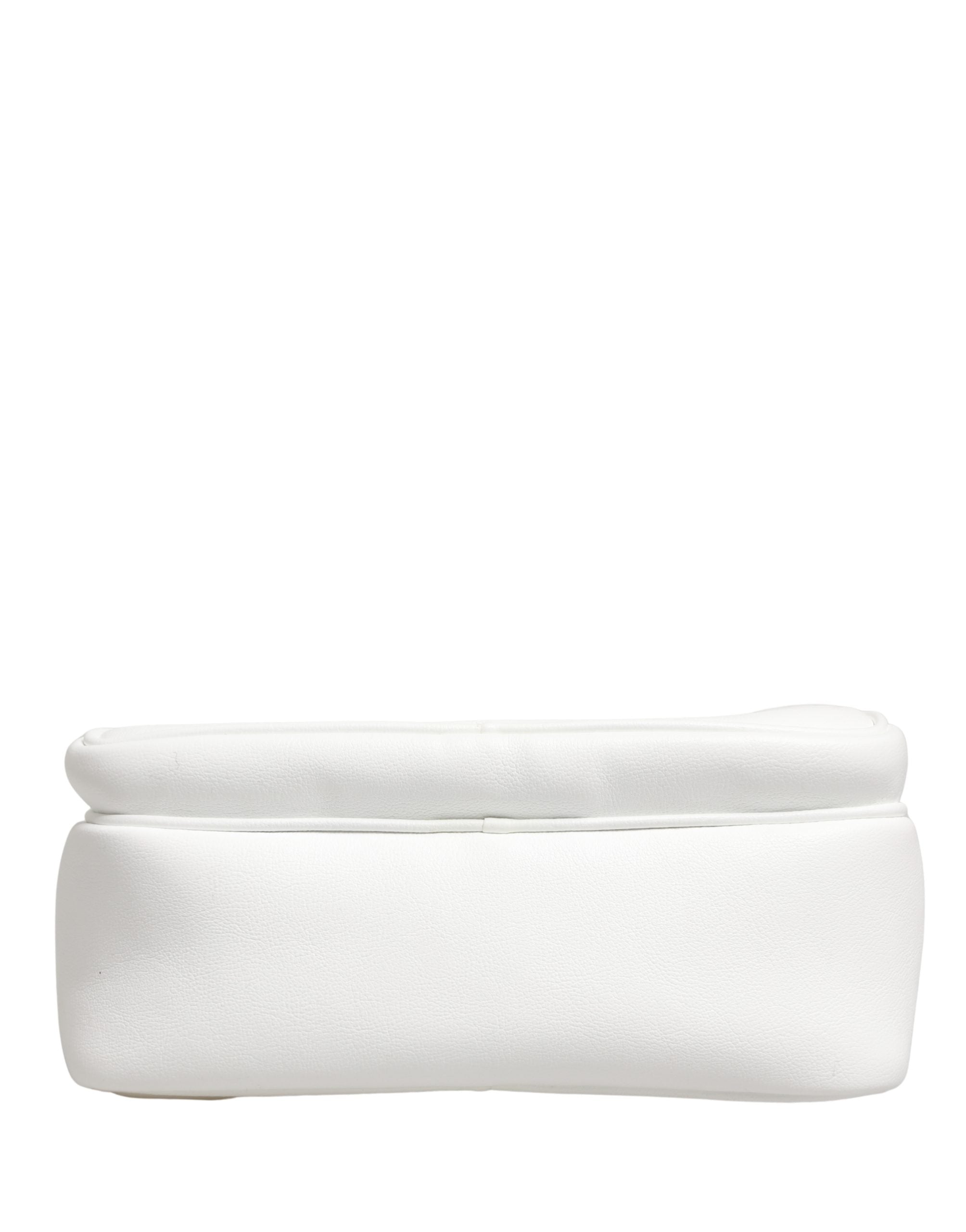 White Logo Plaque Crossbody Shoulder Borse Men Bag Polyester