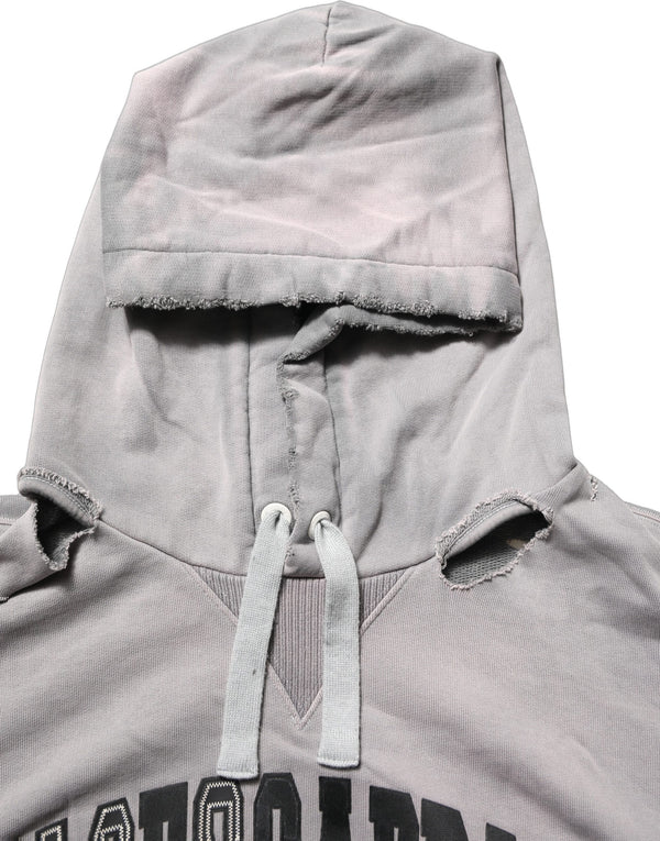 Dolce & Gabbana 100% Cotton hoodie in gray