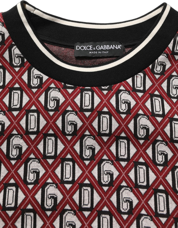 Dolce & Gabbana 91% Cotton sweater in red