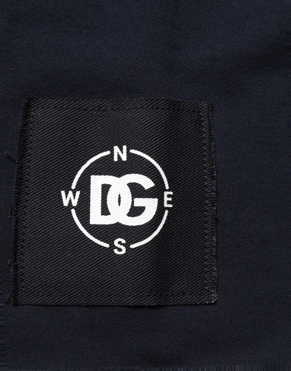Dolce & Gabbana 100% Cotton sweatshirt in navy