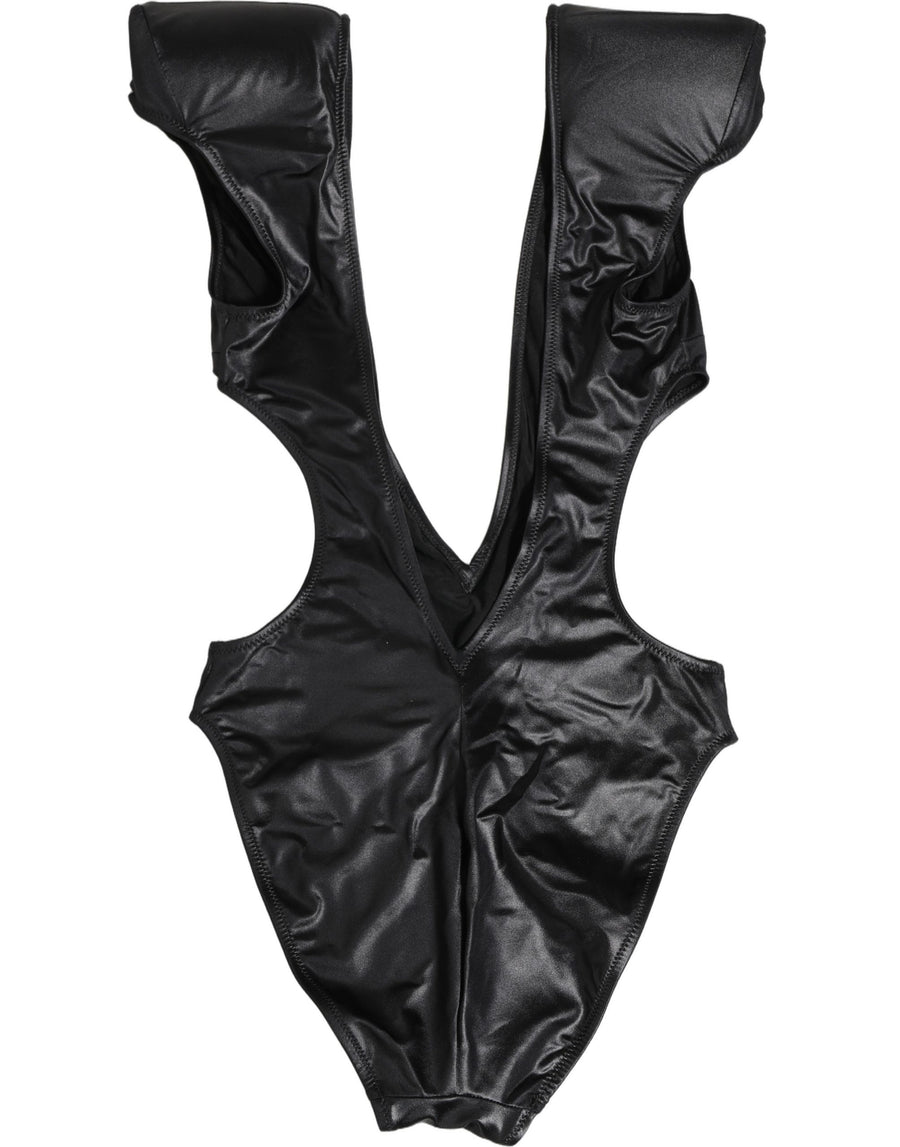 Dolce & Gabbana 80% Nylon swimsuit in black