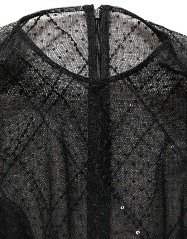 Dolce & Gabbana 100% Polyester; Lining: Silk dress in black