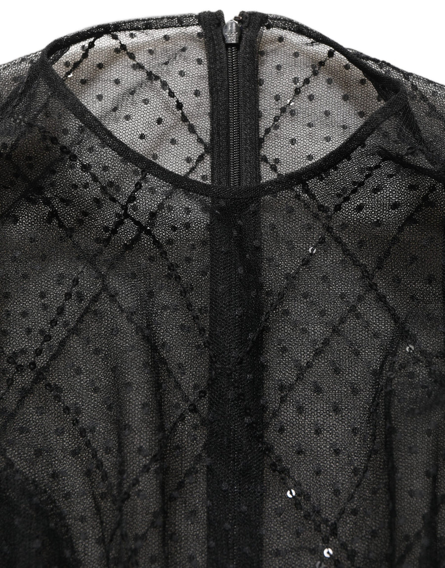 Dolce & Gabbana 100% Polyester; Lining: Silk dress in black