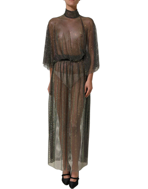 Dolce & Gabbana 100% Polyester dress in black