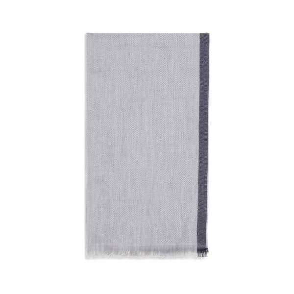 Brunello Cucinelli 100% Cashmere scarf in gray