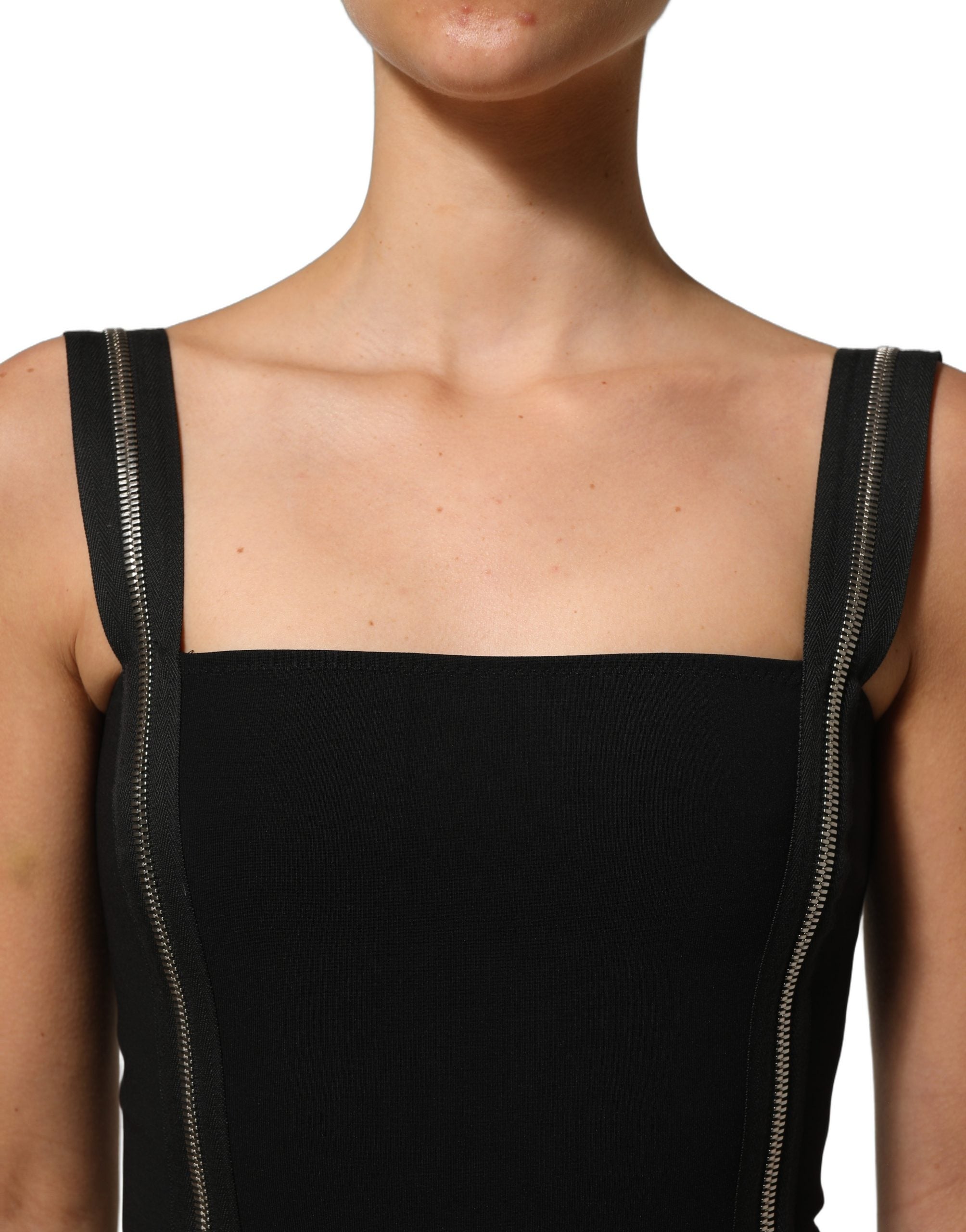 Dolce & Gabbana 75% Viscose dress in black