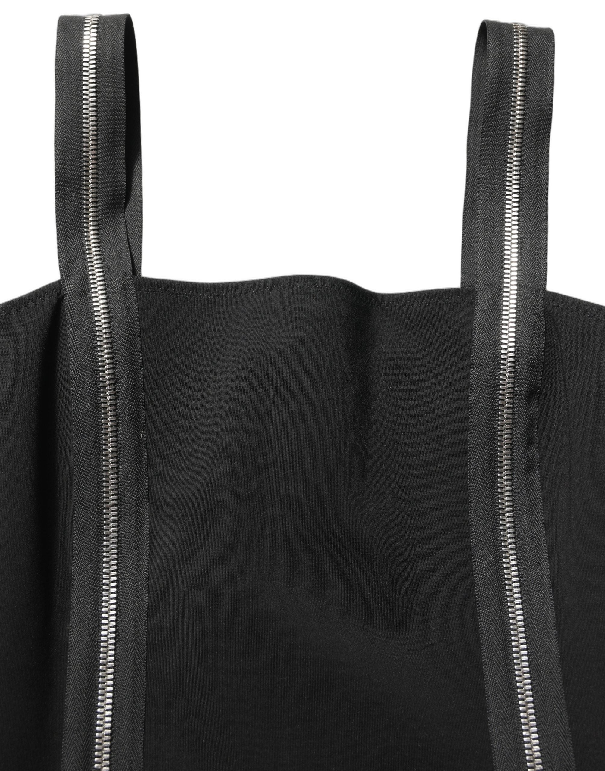 Dolce & Gabbana 75% Viscose dress in black — view 2