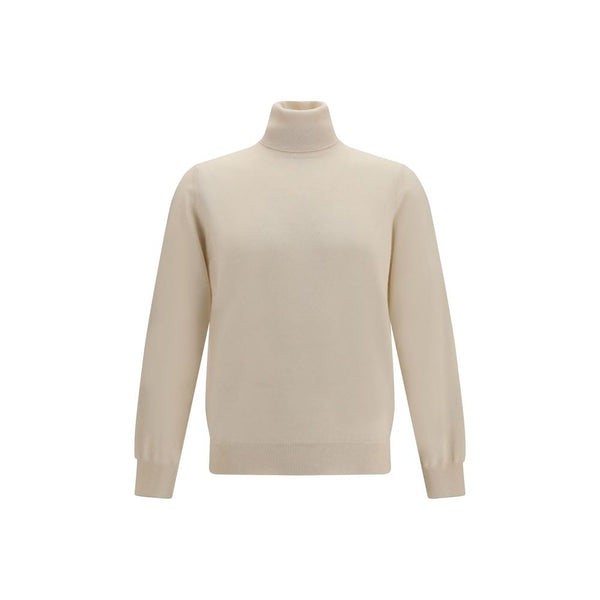 Brunello Cucinelli 100% Cashmere sweater in beige