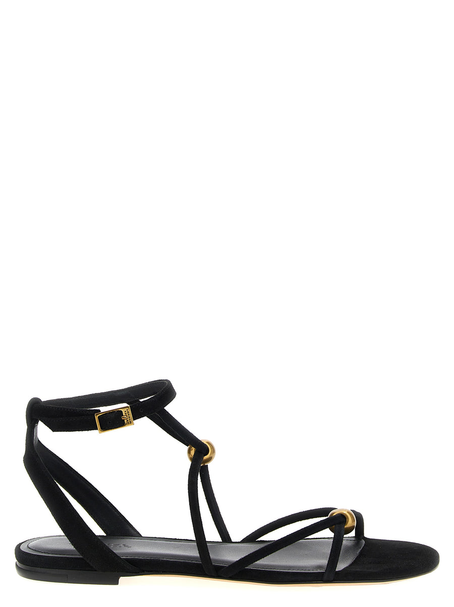 Isabel Marant 100% Goat Leather sandal in black