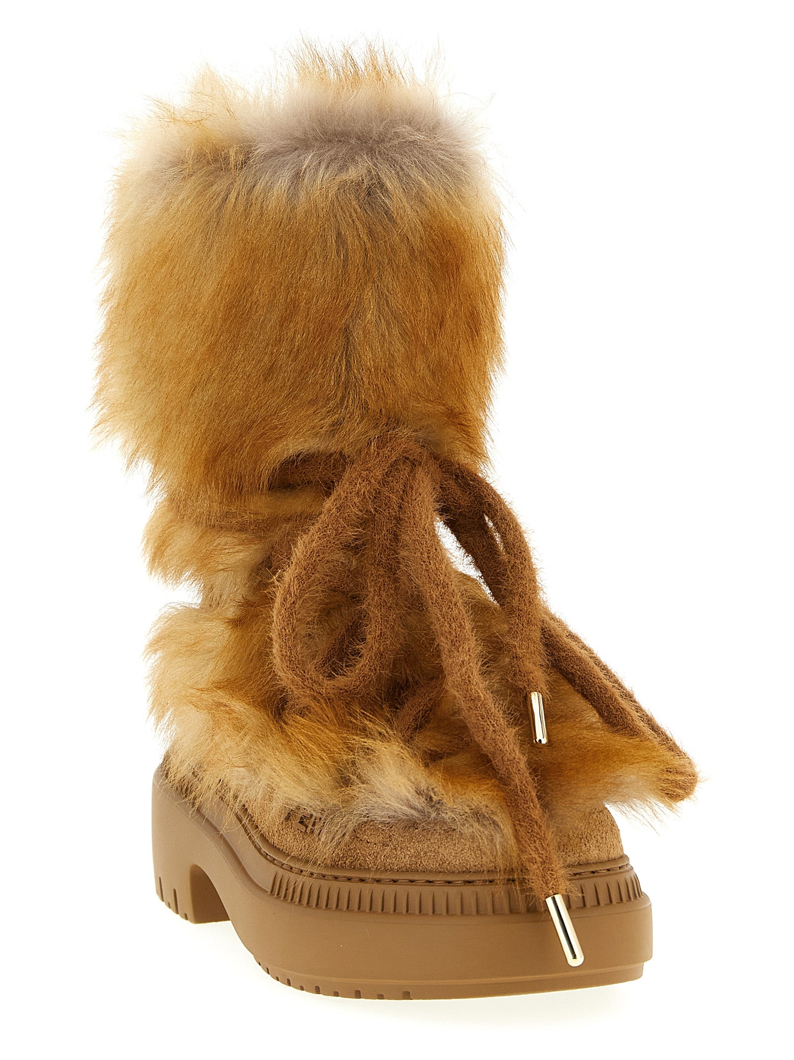 Fendi 100% Calfskin Leather boot in multicolor — view 2