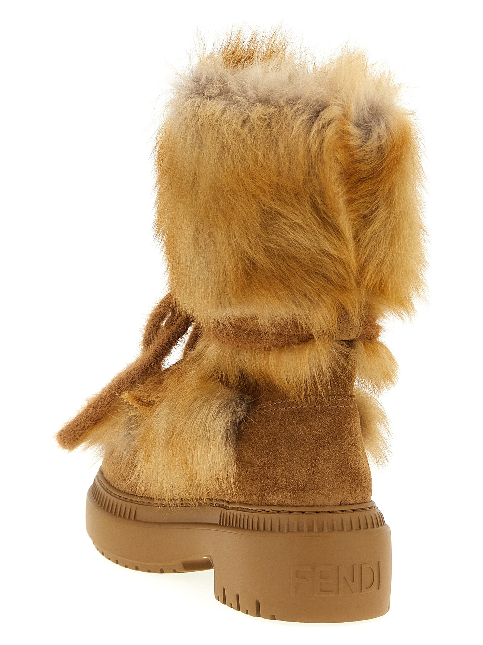 Fendi 100% Calfskin Leather boot in multicolor — view 3