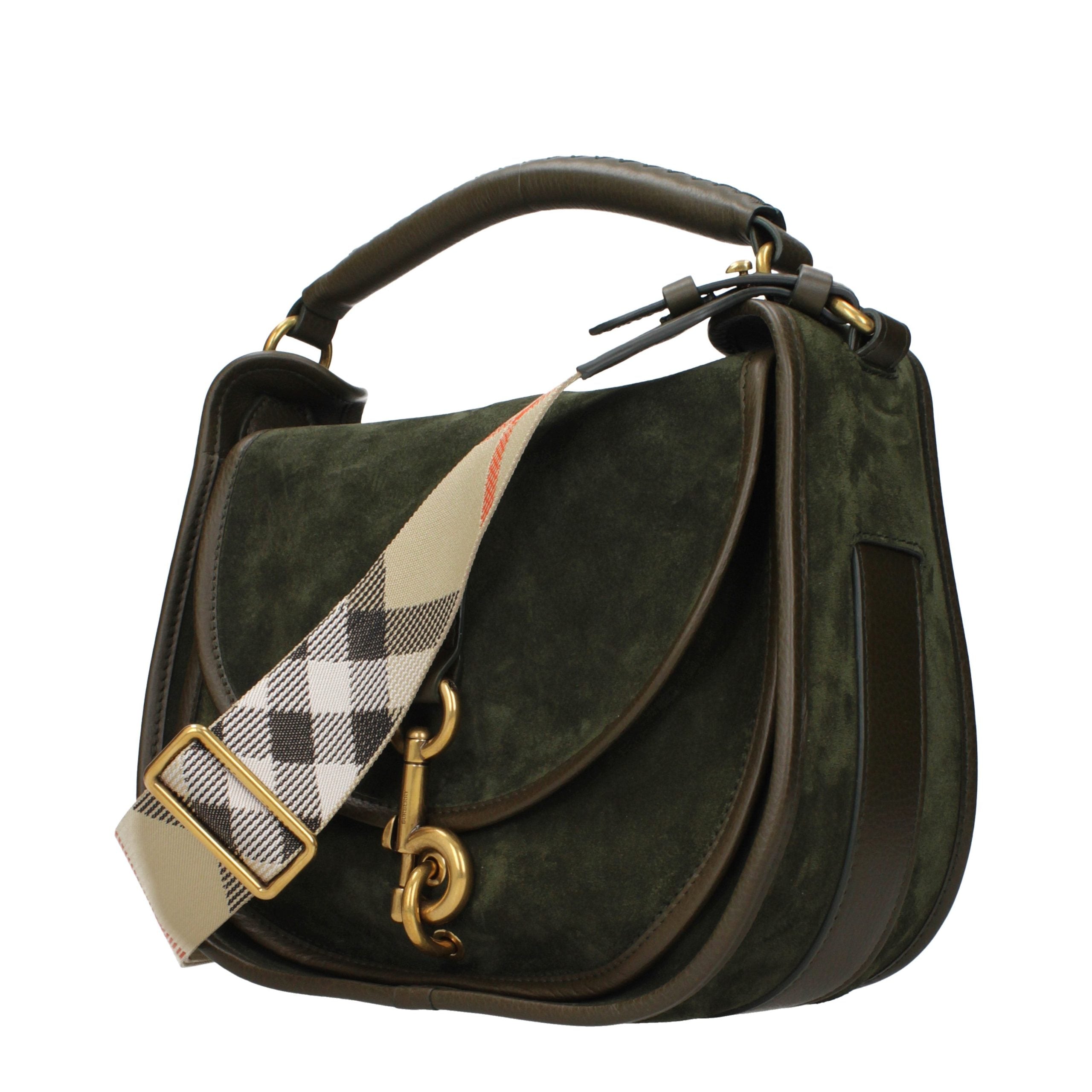 Green Leather Handbag Bag