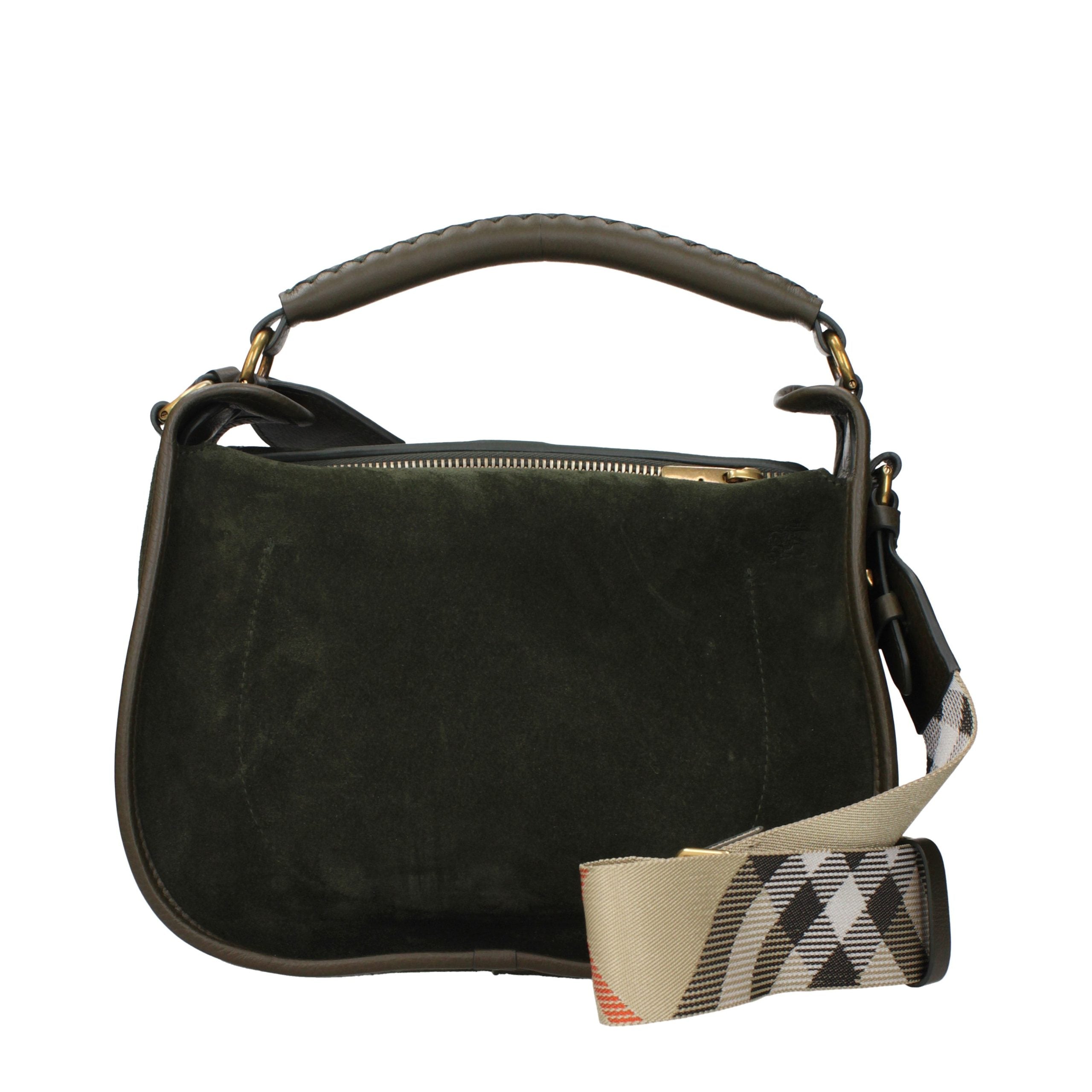 Green Leather Handbag Bag