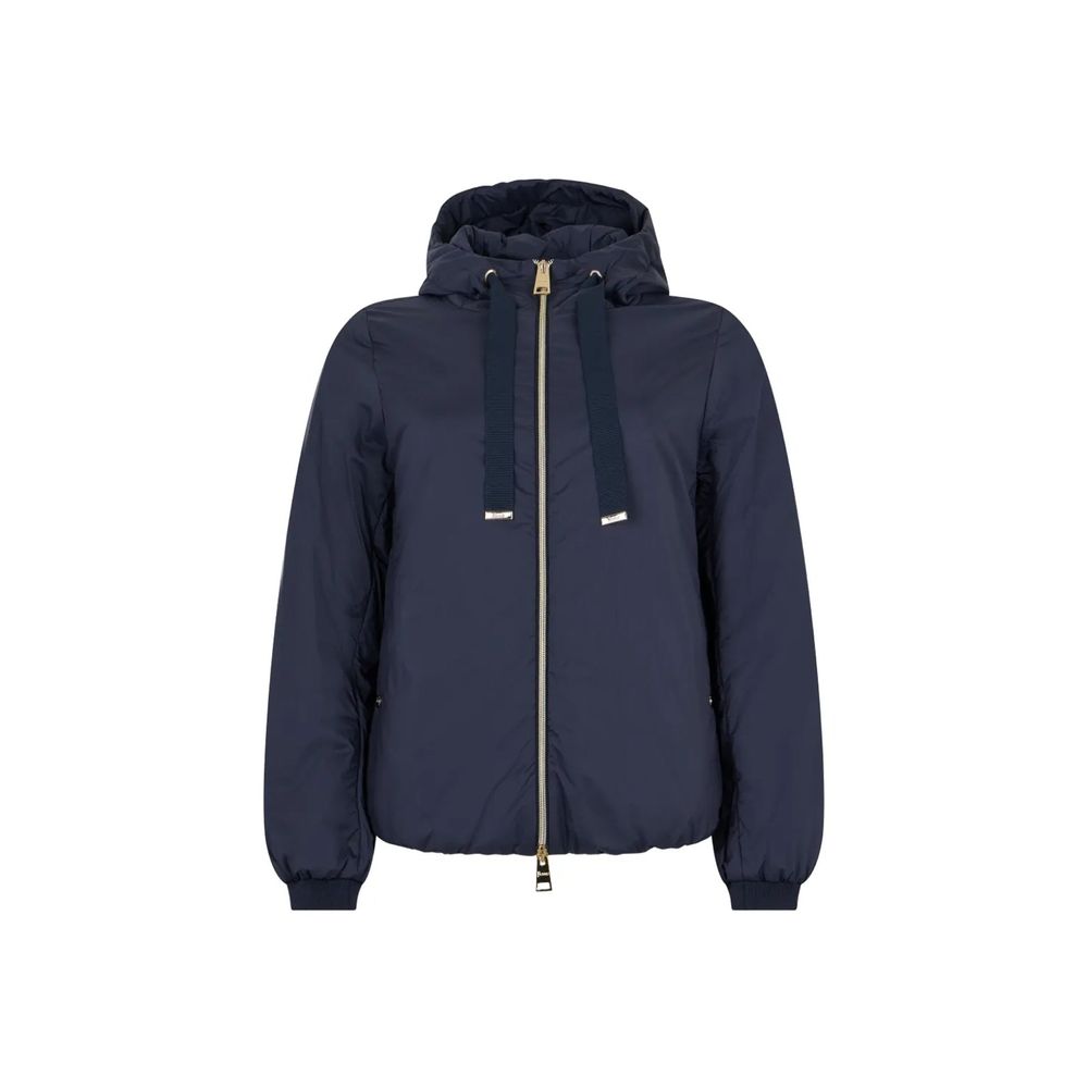 Herno 100% Polyamide shell down jacket in navy