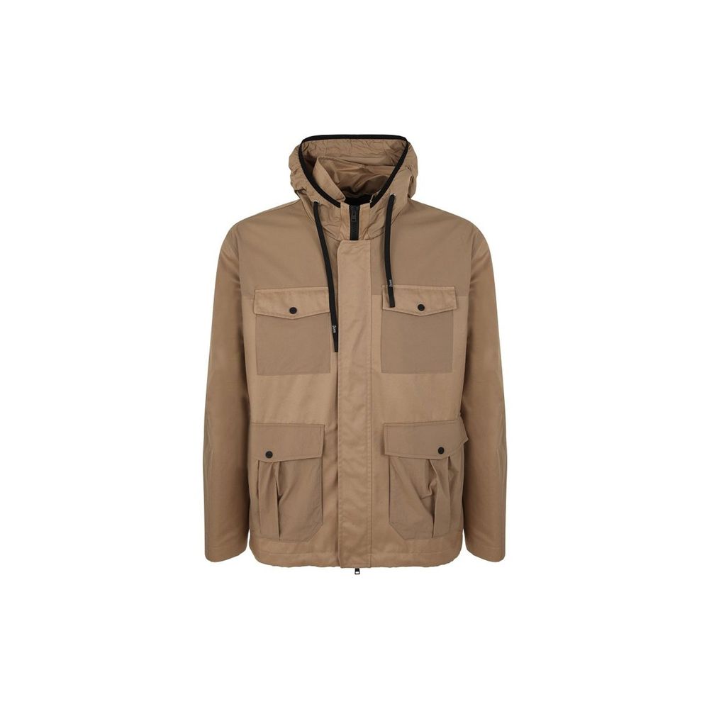 Herno 100% Cotton jacket in brown