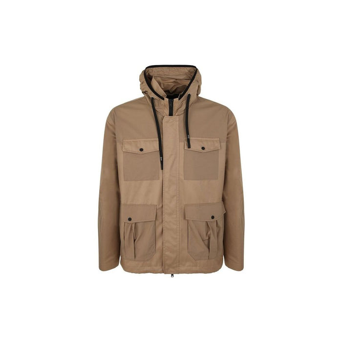 Herno 100% Cotton jacket in brown