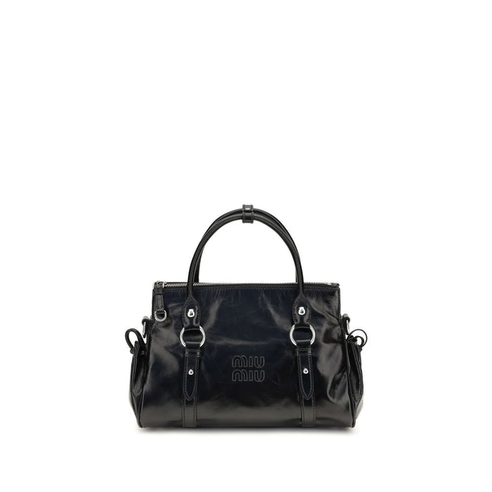 Black Calf Leather Bos Taurus Handbag Bag
