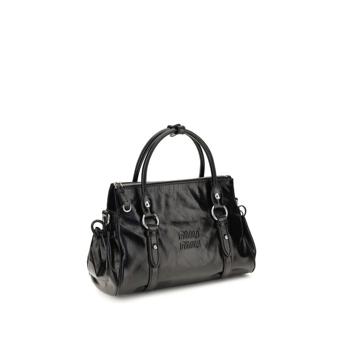 Black Calf Leather Bos Taurus Handbag Bag