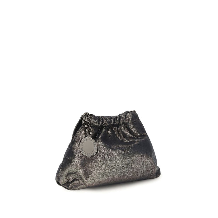 Blue Polyester Shoulder Bag