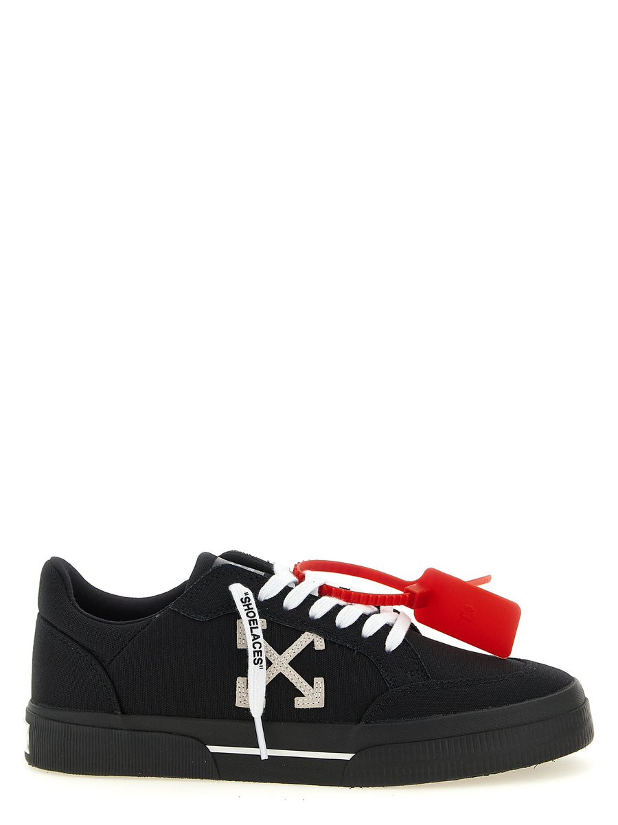 Off-White 95% Cotton sneaker in black
