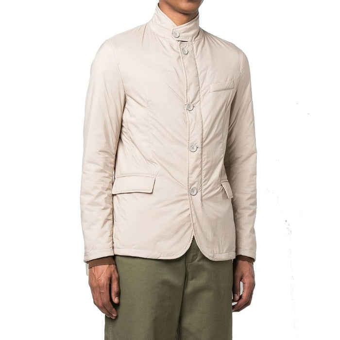 Herno 100% Polyamide shell jacket in beige — view 2