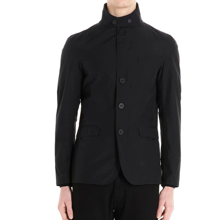 Herno 100% Polyester jacket in black — view 2