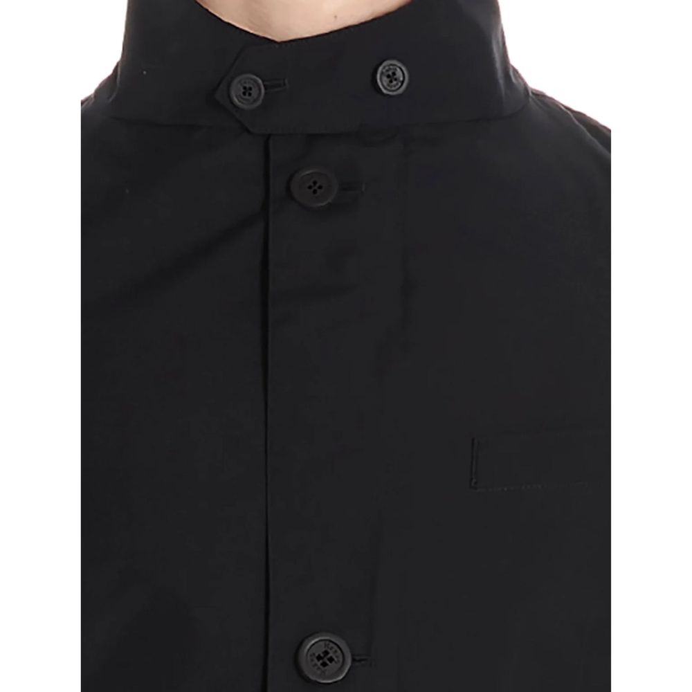 Herno 100% Polyester jacket in black — view 3