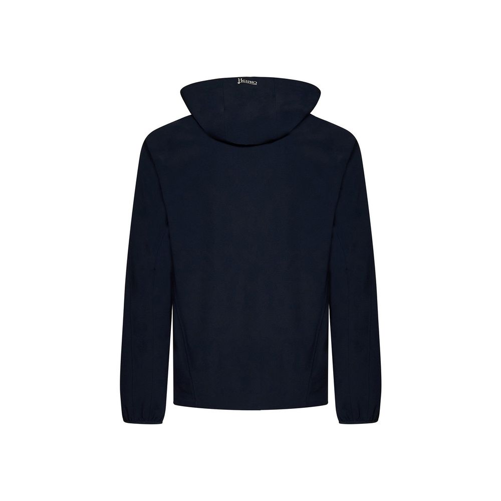 Herno 84% Polyamide jacket in navy — view 2