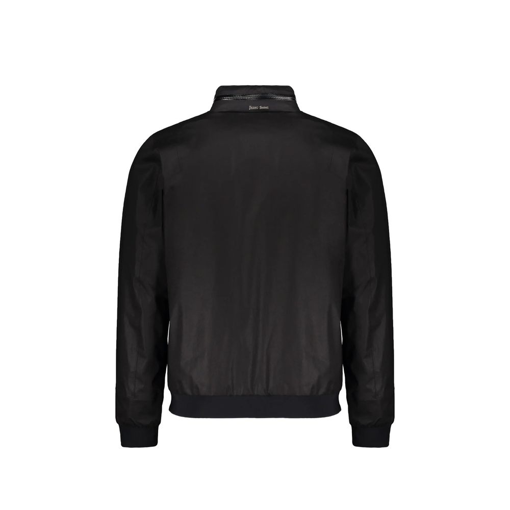 Herno 97% Cotton jacket in black — view 2