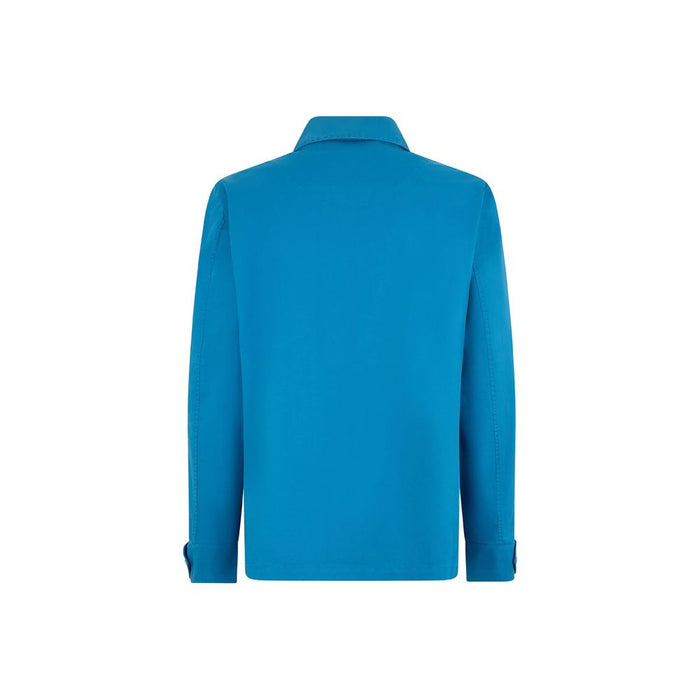 Herno 100% Cotton jacket in blue — view 2