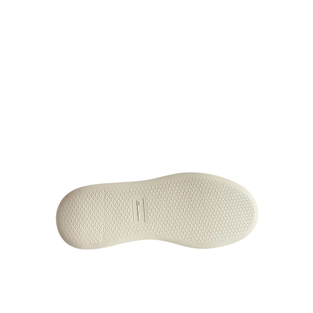 Santoni 100% Leather sneakers in white — view 6