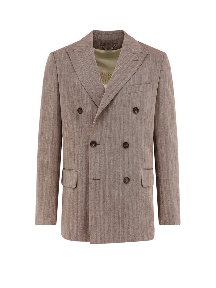 Golden Goose Clothing Maroon Lana Vergine/ Poliammide