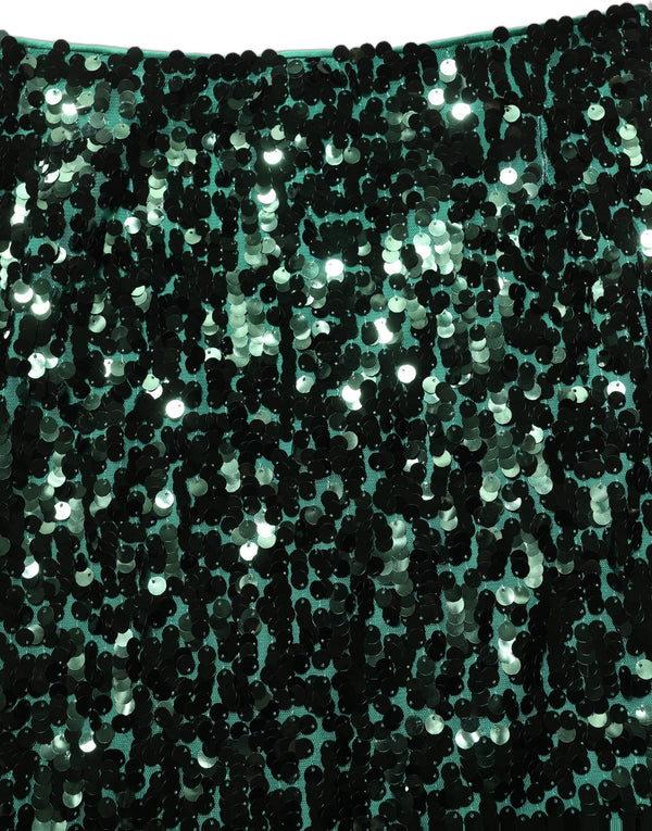 Dolce & Gabbana 100% Nylon (exterior) skirt in green