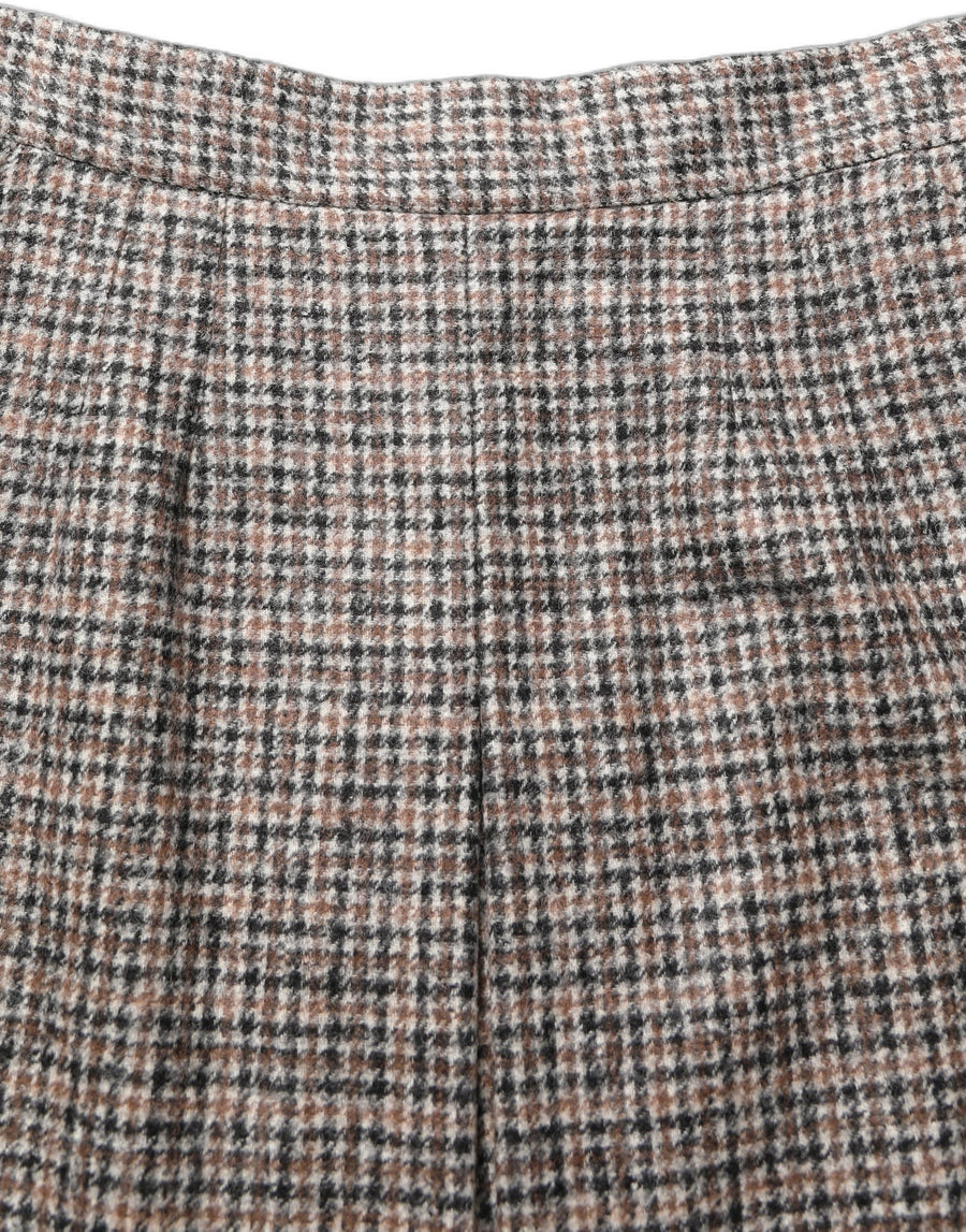 Dolce & Gabbana 60% Alpaca skirt in brown
