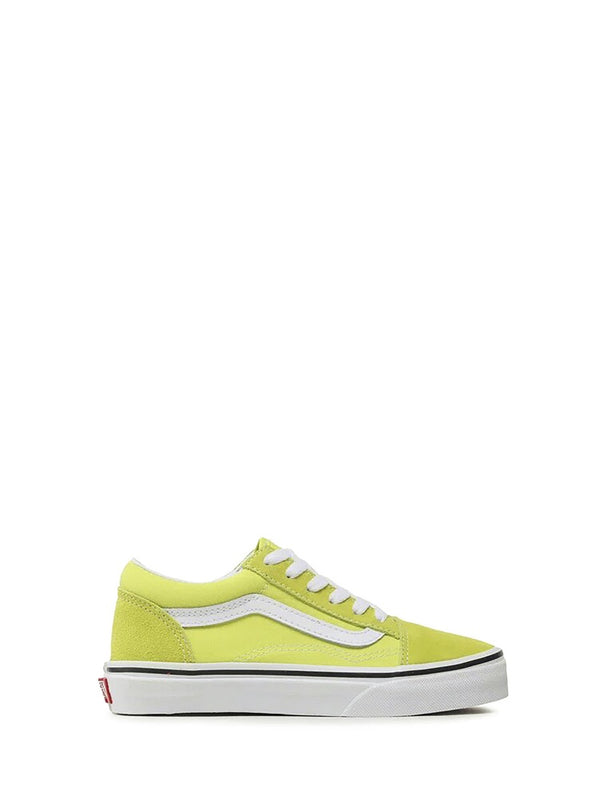 Womens Trainers Old Skool Yellow Leather