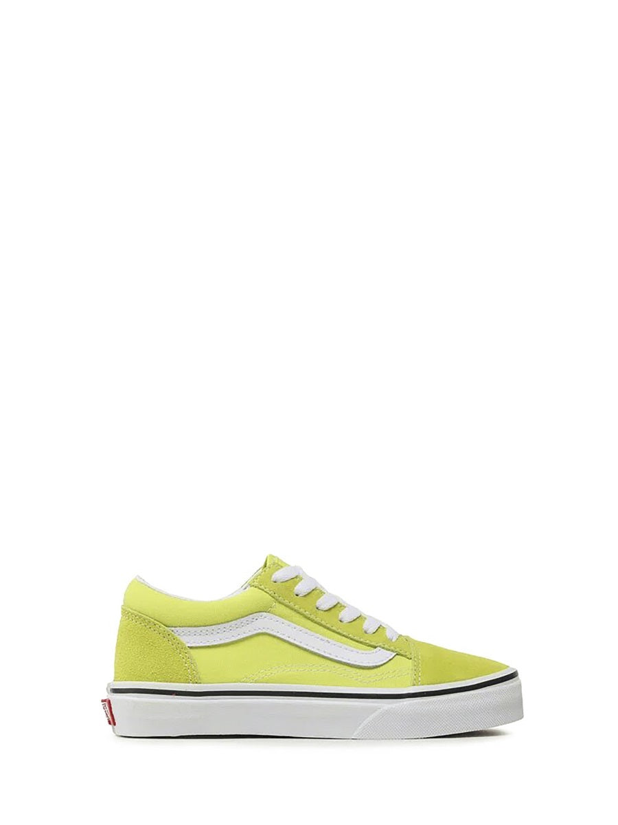 Womens Trainers Old Skool Yellow Leather