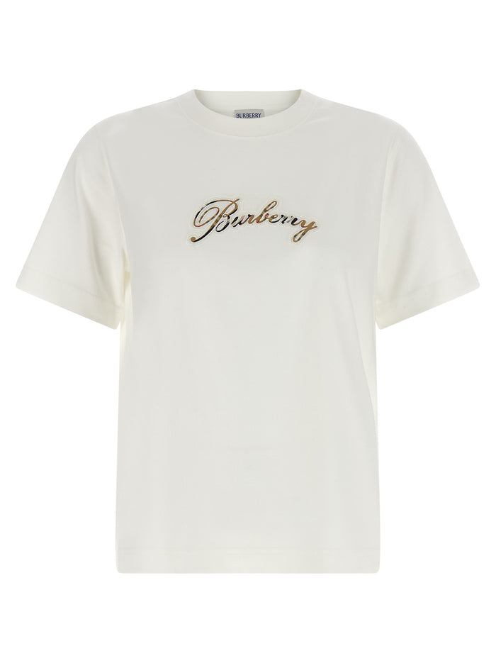 Burberry 100% Cotton t-shirt in white