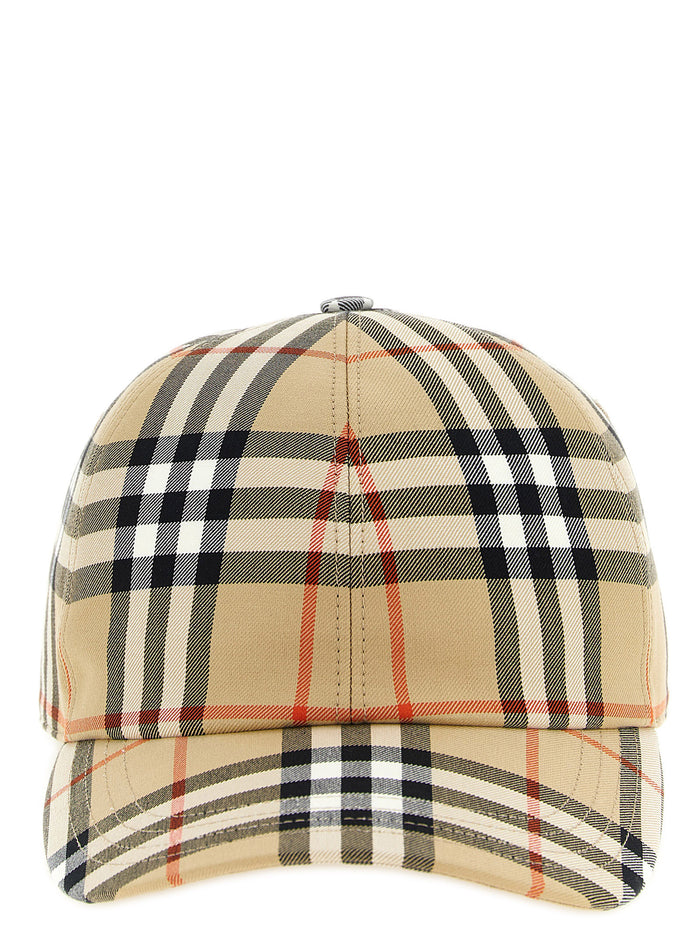 Burberry BU331031BM 100% Cotton baseball cap in beige