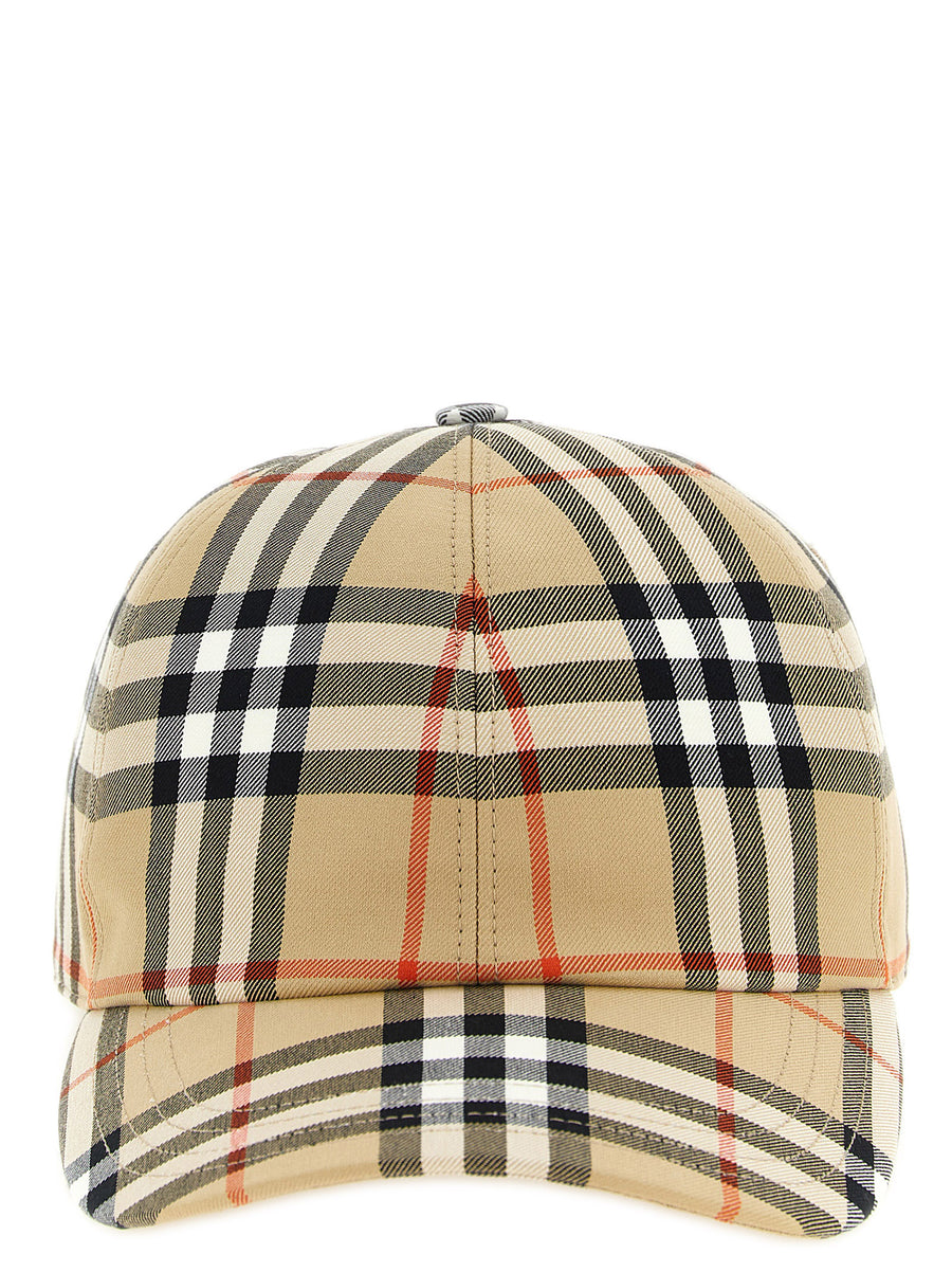 Burberry BU331031BM 100% Cotton baseball cap in beige