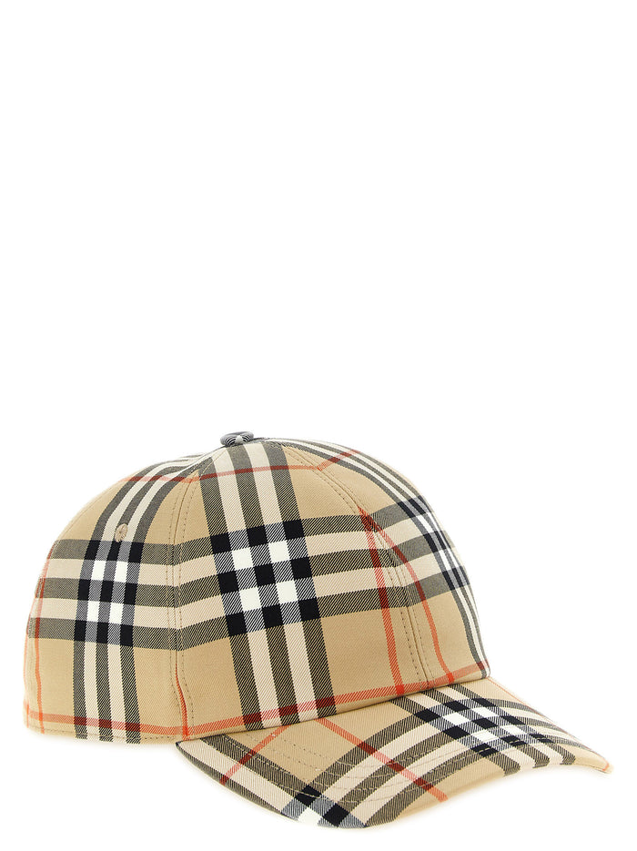 Burberry BU331031BM 100% Cotton baseball cap in beige — view 2