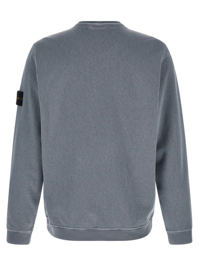 Stone Island 100% Cotton sweatshirt in gray — view 2