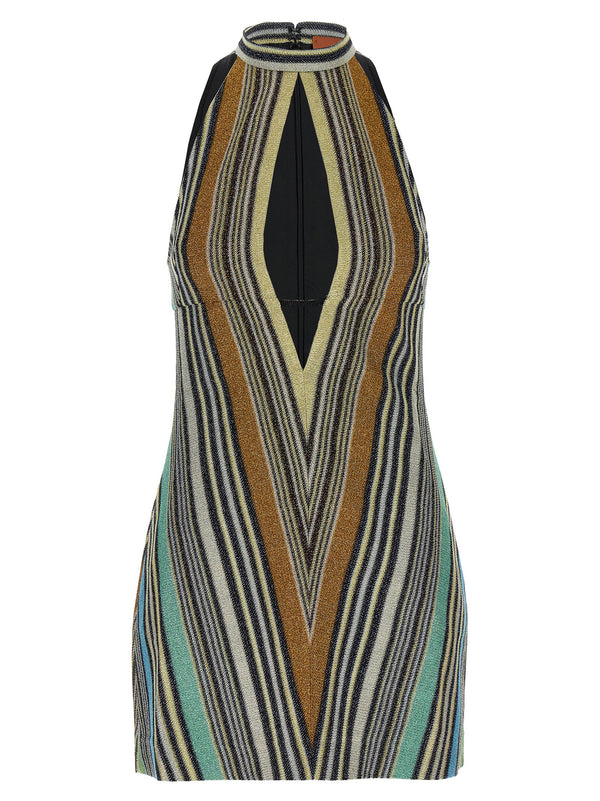 Missoni 83% viscose dress in multicolor