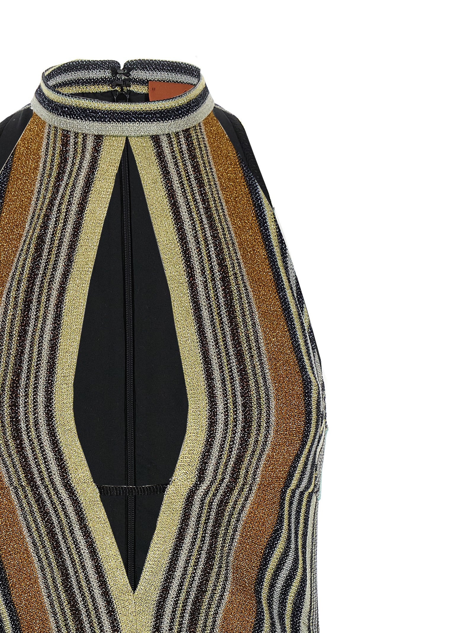 Missoni 83% viscose dress in multicolor — view 3