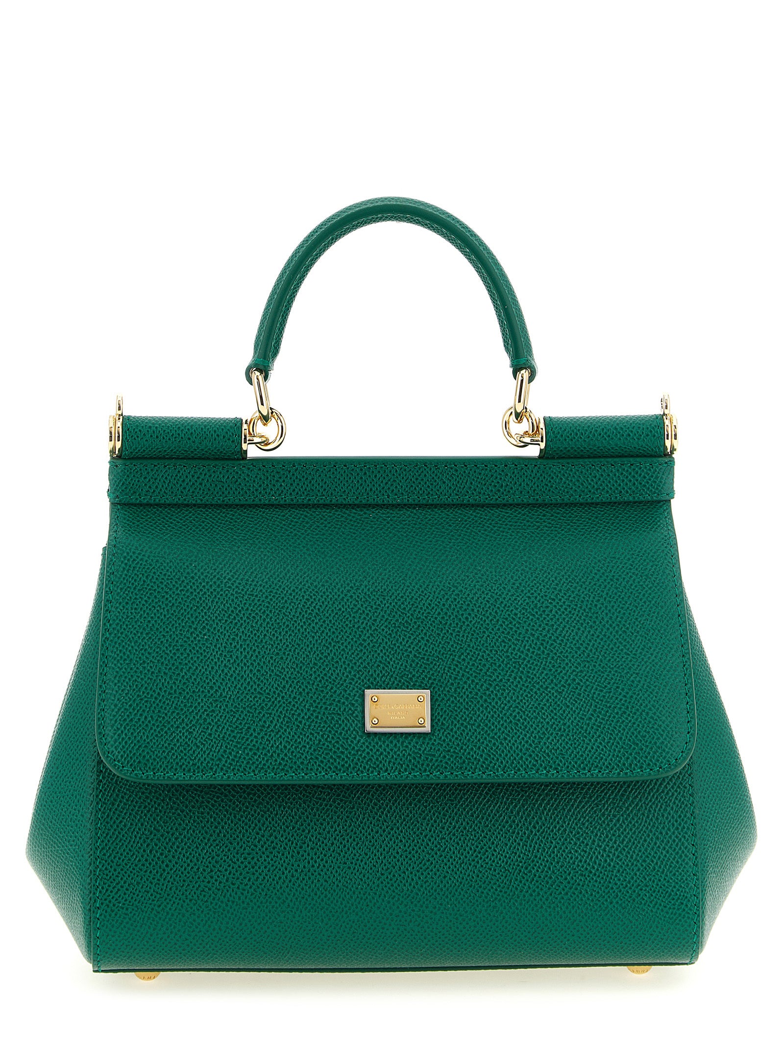 Bicolor Calfskin Handbag Bag