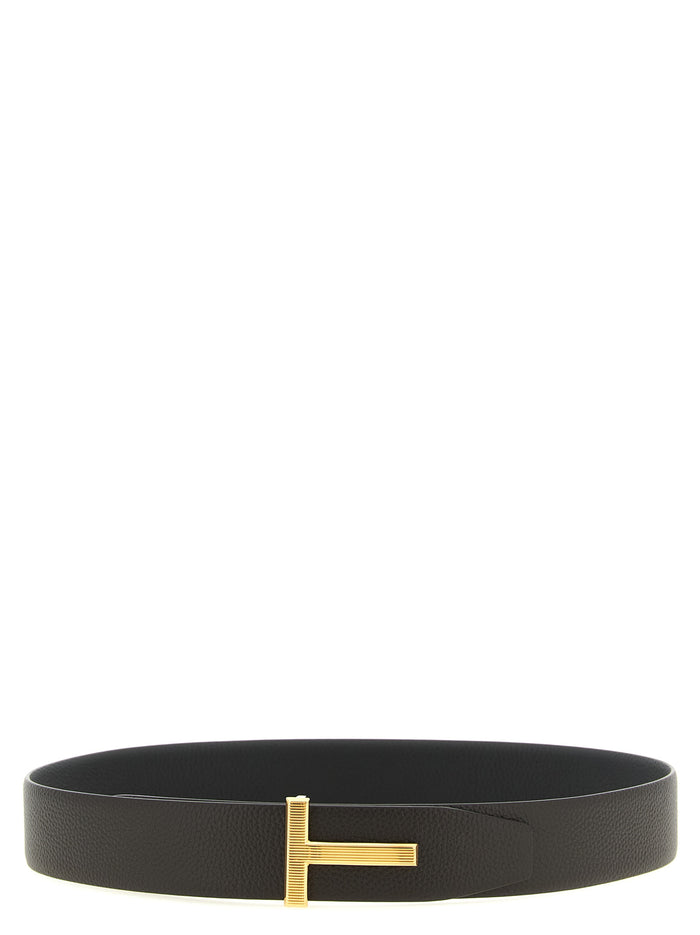 Tom Ford 100% Calfskin Leather belt in multicolor