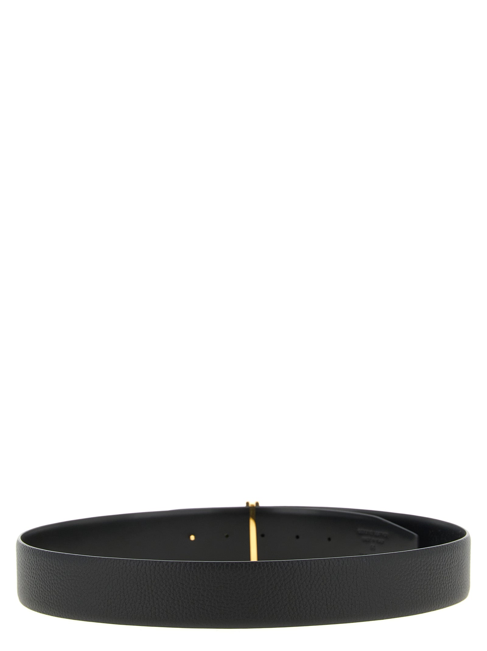 Tom Ford 100% Calfskin Leather belt in black — view 3