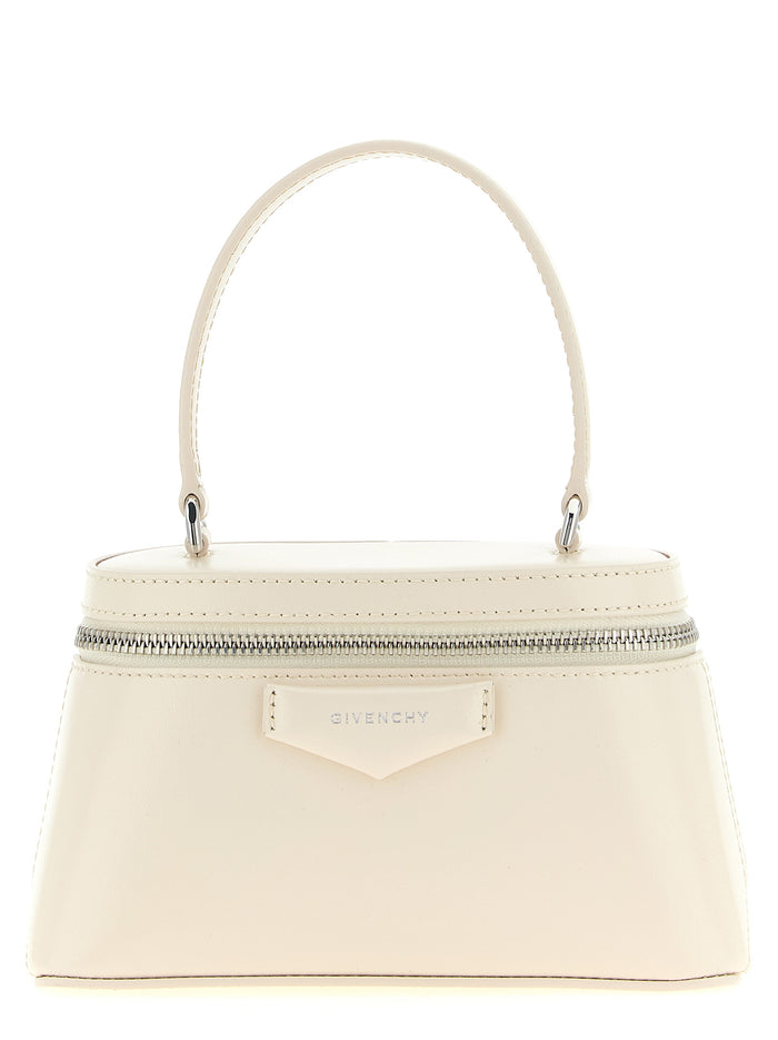 White Leather Crossbody Bag