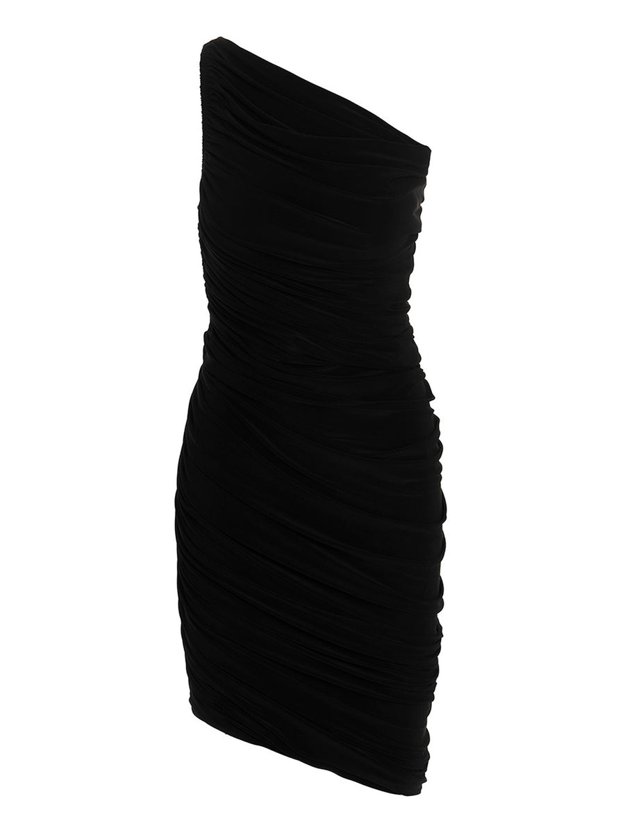 Norma Kamali 95% polyester dress in black
