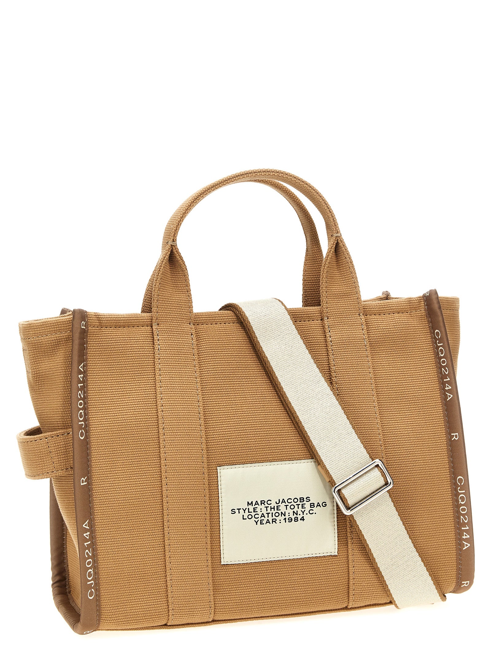 Brown Cotton Tote Bag