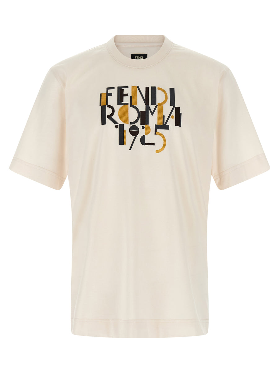 Fendi 100% Cotton t-shirt in white
